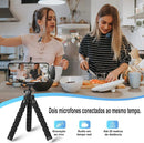 LAPELA P2 - Microfone Lapela Sem Fio Bluetooth com Cabo USB