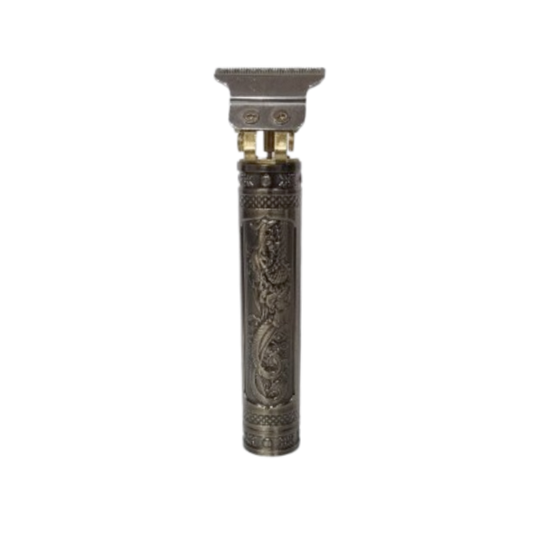 Dragão - Maquina de Cortar Cabelo Acabamento Elétrica sem Fio Bivolt  (4x Pentes)