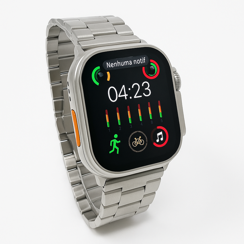 Relógio Smartwatch K9 Ultra 2 Séries 9 Ultra Com 2 Pulseiras
