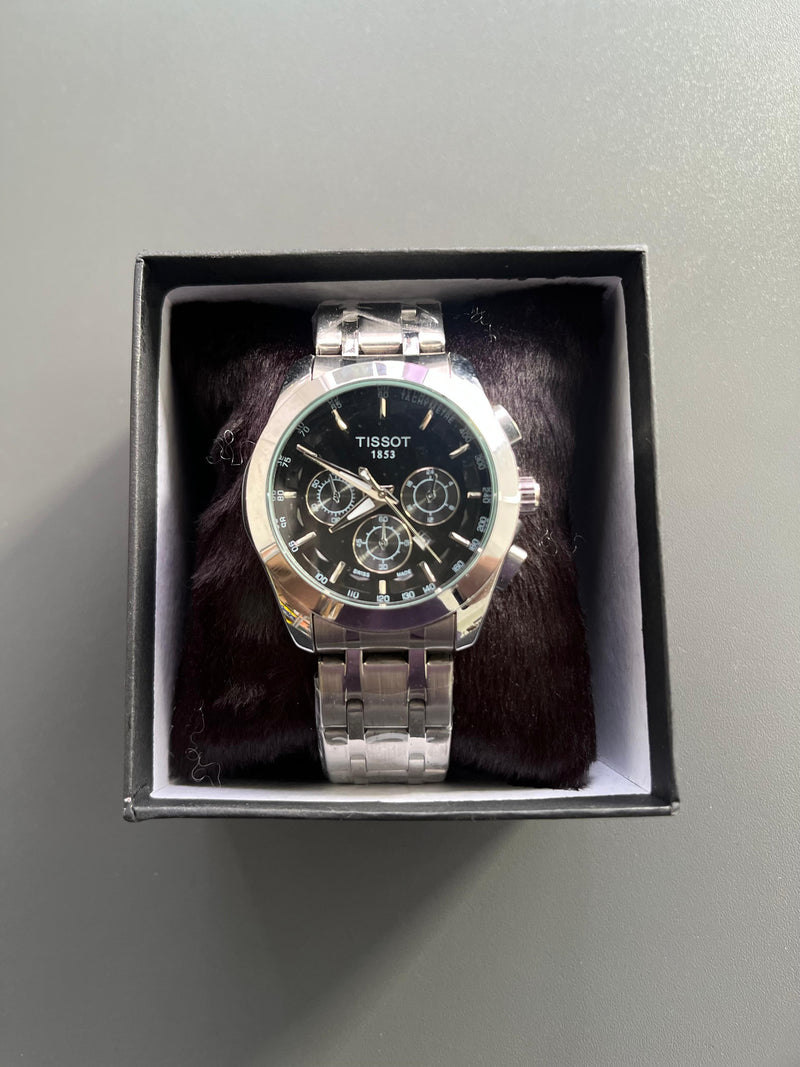 Relógio Masculino de Luxo Tissot / Prata