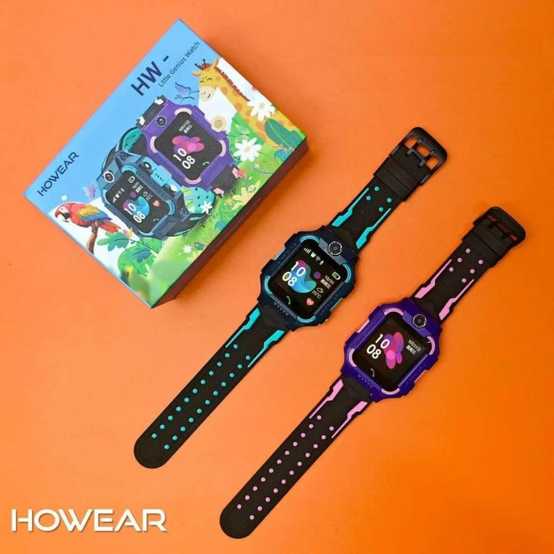 Relógio Digital SmartWatch Infantil Com Rastreador GPS Chip e Câmera