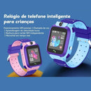 Relógio Digital SmartWatch Infantil Com Rastreador GPS Chip e Câmera