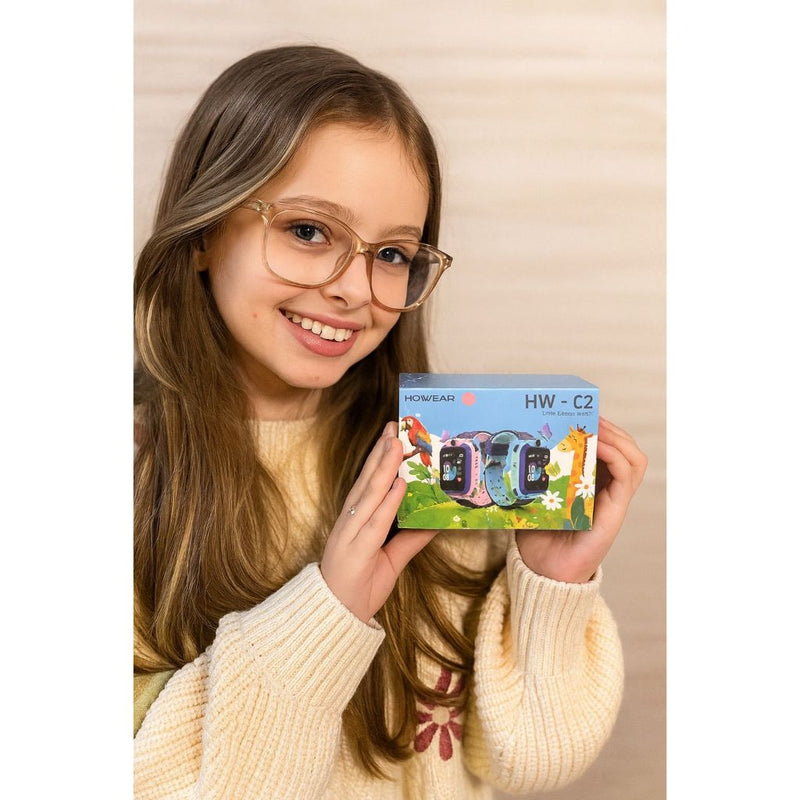 Relógio Digital SmartWatch Infantil Com Rastreador GPS Chip e Câmera