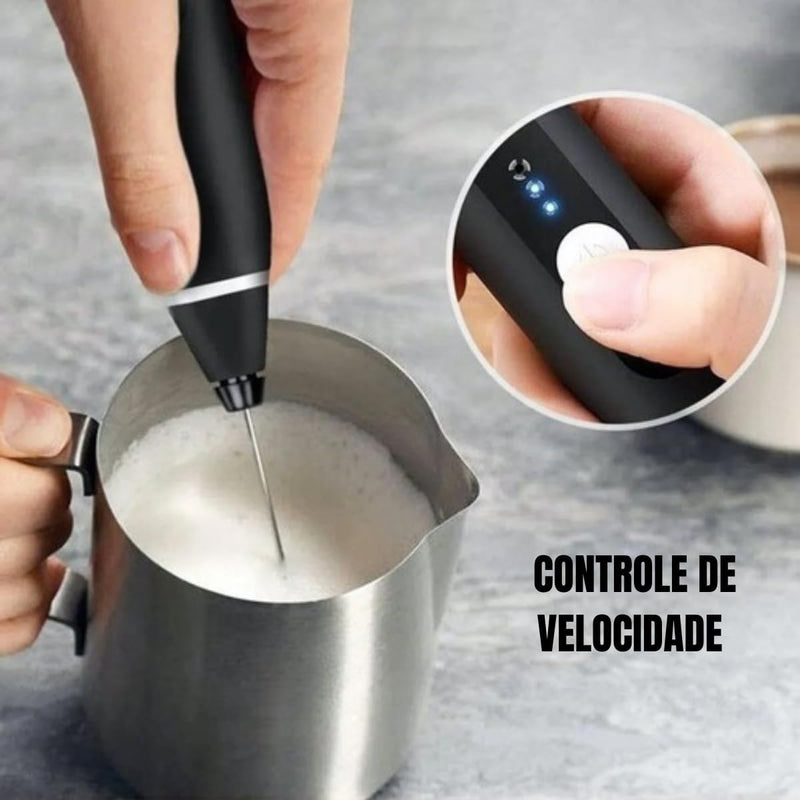 Mini Batedor Mixer Elétrico Premium Portátil Bivolt